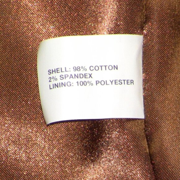 Gap Brown Lined Blazer - size 2 - Picture 6 of 7